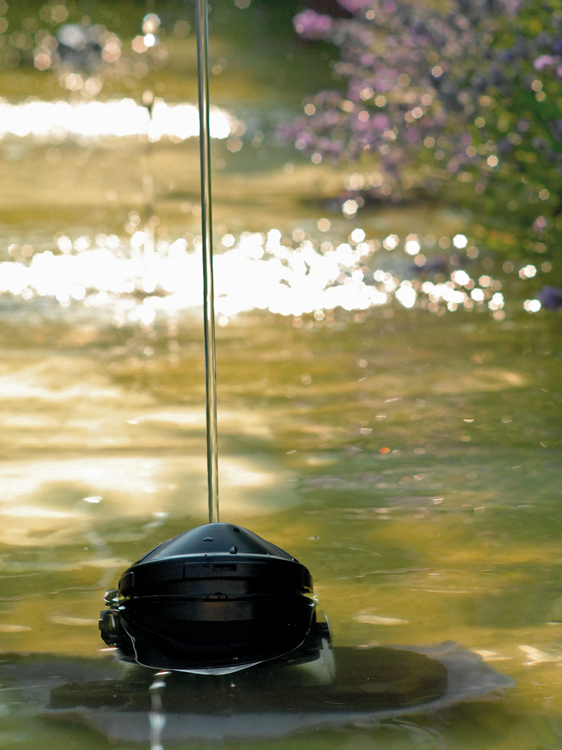 Water Jet Lightning mit Wasserstrahl