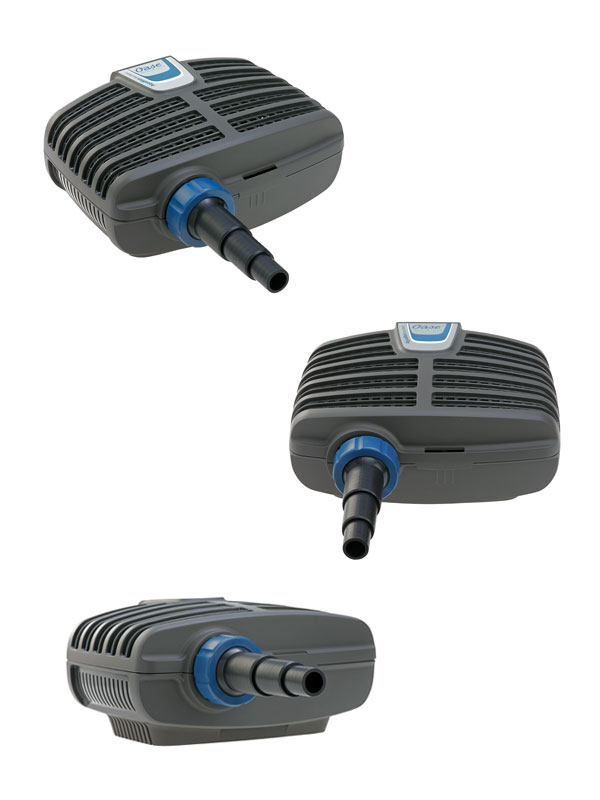 Verschiedene Ansichten der Teichpumpe AquaMax ECO Classic 3500 E