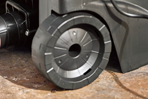 Großes Transportrad des PondoVac 3