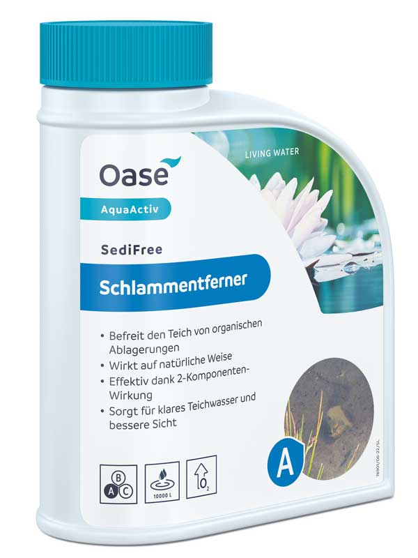AquaActiv SediFree zur Schlammentfernung