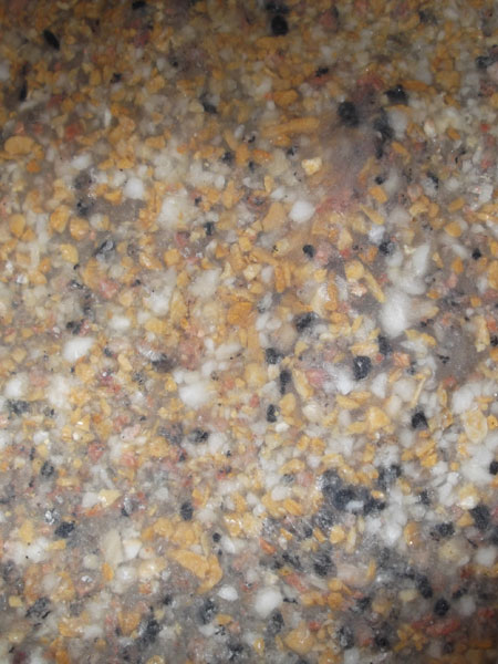 Oberflaeche Sand Bachlauf Donau