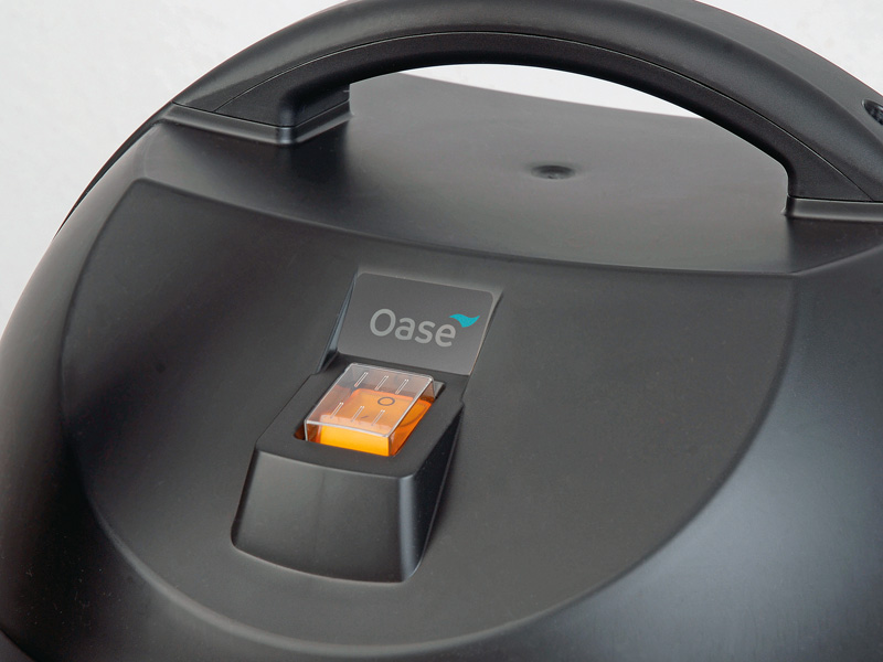 Schalter des PondoVac Classic im Detail