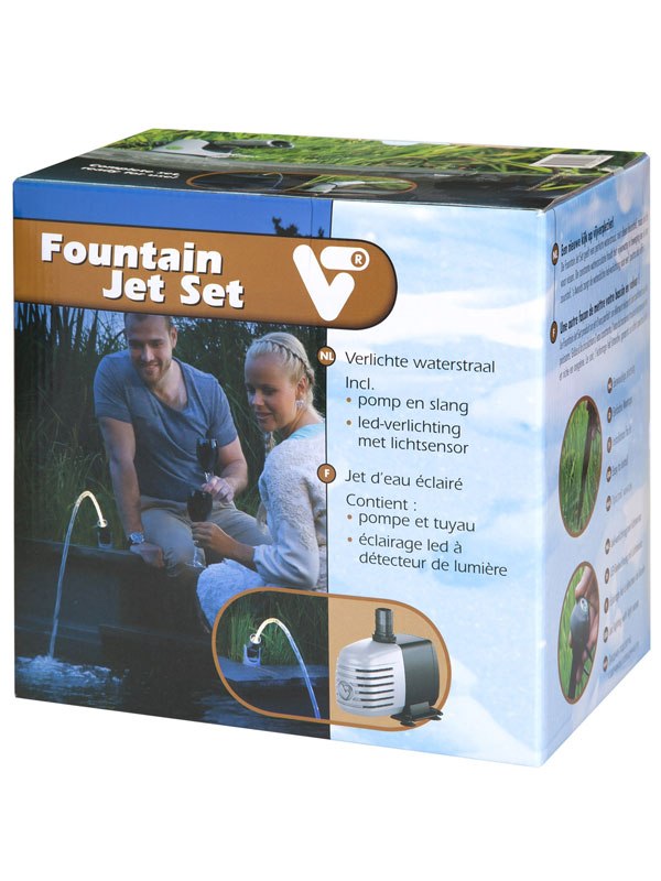 Fountain Jet Set Verpackung