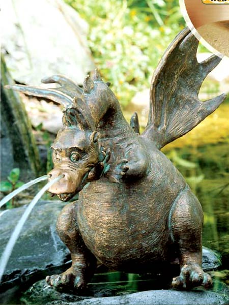 drusilla-wasserspeier Bronzefigur Drusilla (Art.Nr. 90143)