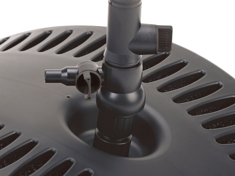 Detailaufnahme des Unterwasserfilters PonDuett