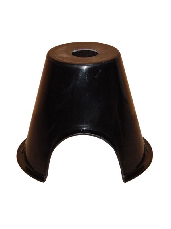 Unterbau fuer runde GFK-Teichbecken