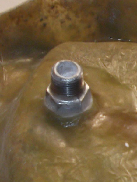 Unterseite Bachlauf Ems