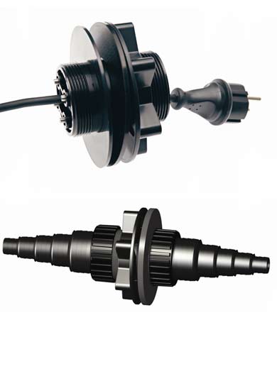 TRADUX Wand- und Foliendurchfuehrung  mit Kabel