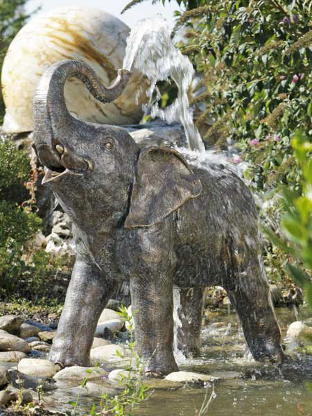 Bronzefigur Baby Elefant (Art.Nr. 88145)
