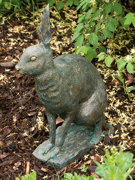 Bronzefigur Feldhase (Art.Nr. 88460)