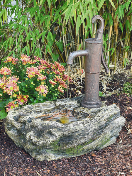 Brunnen Ligno aus Polystone (Art.Nr. gr385)