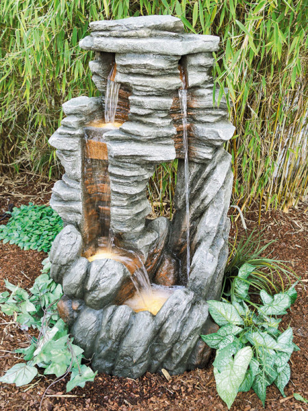 Wasserfall-Brunnen Tanyu aus Polystone (Art.Nr. gr629)