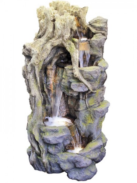 Wasserfall-Brunnen Lei-Sheng aus Polystone (Art.Nr. gr893)