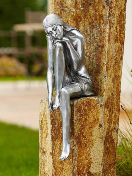 Aluminium-Figur Emanuelle (Art.Nr. 88574alu)