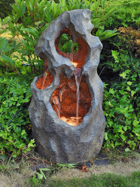 Wasserfall-Brunnen Taifun aus Polystone (Art.Nr. gr211)
