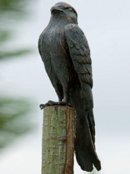 Bronzefigur Turmfalke (Art.Nr. 88462)