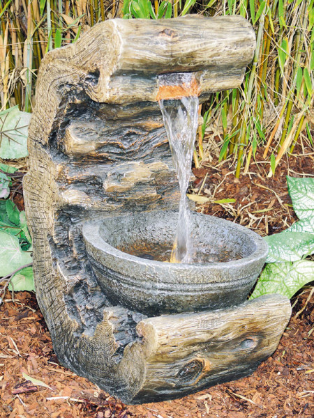 Wasserfall-Brunnen Kiroto aus Polystone (Art.Nr. gr632)